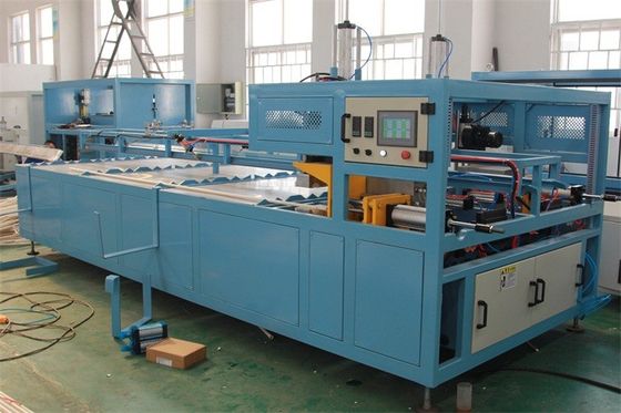 Conical PVC Plastic Extrusion Machine Doube Screw Design